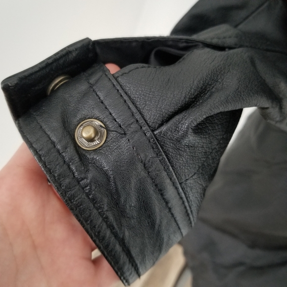 Genuine Leather Thick Winter Coat - Picture 10 of 11